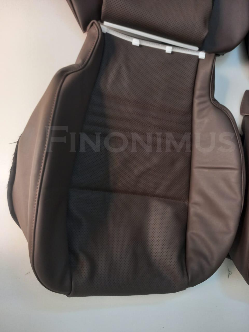 Best fit for Porsche 986 Boxster - Sports - Leather replacement Seat Cover BROWN (Year 1997 to 2004)