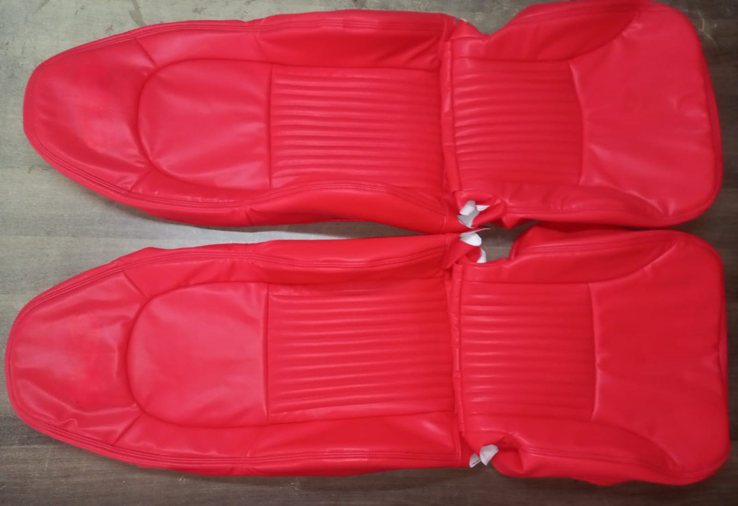 Fit for Corvette C5 - Z06 Synthetic Leather Seat Cover (Year 1997 to 2004) Torch Red