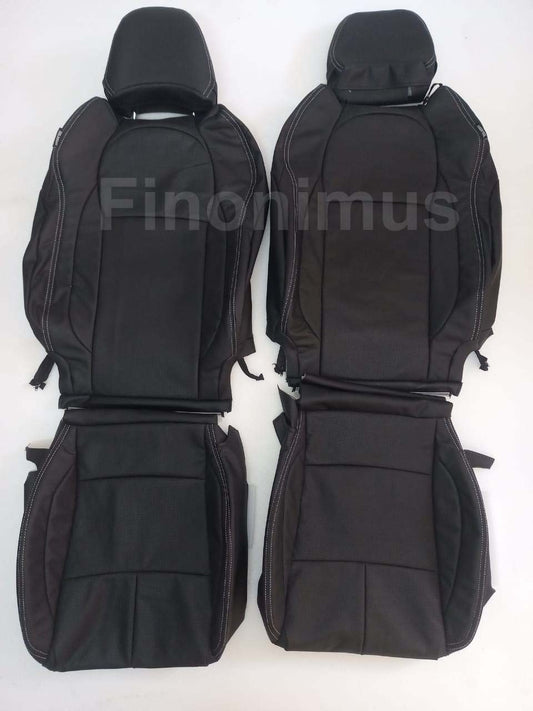 Best fit for Honda CRZ - Synthetic Leather OEM replacement Seat Cover (Year 2011- 2016) Black