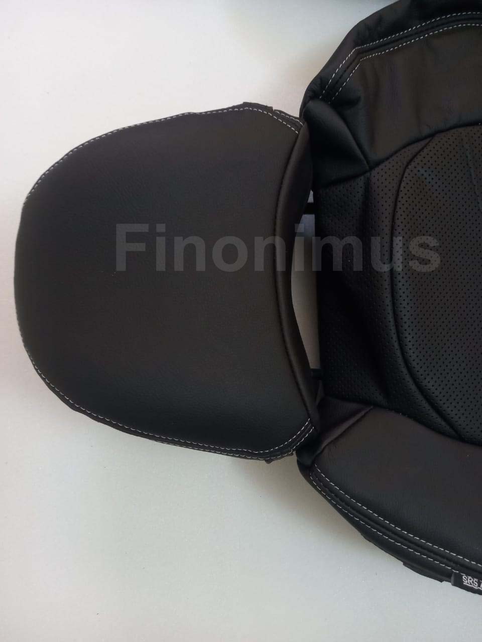 Best fit for Honda CRZ - Genuine Leather OEM replacement Seat Cover (Year 2011- 2016) Black