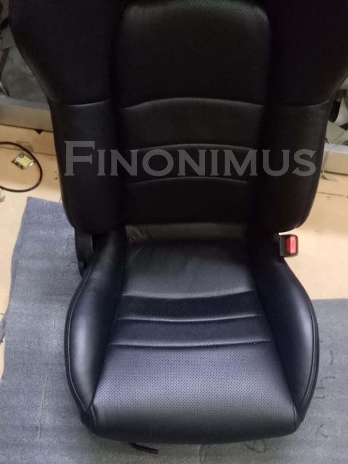 Best fit for Honda S2000 - Genuine Leather OEM replacement Seat Cover (Year 2000- 2005) Black