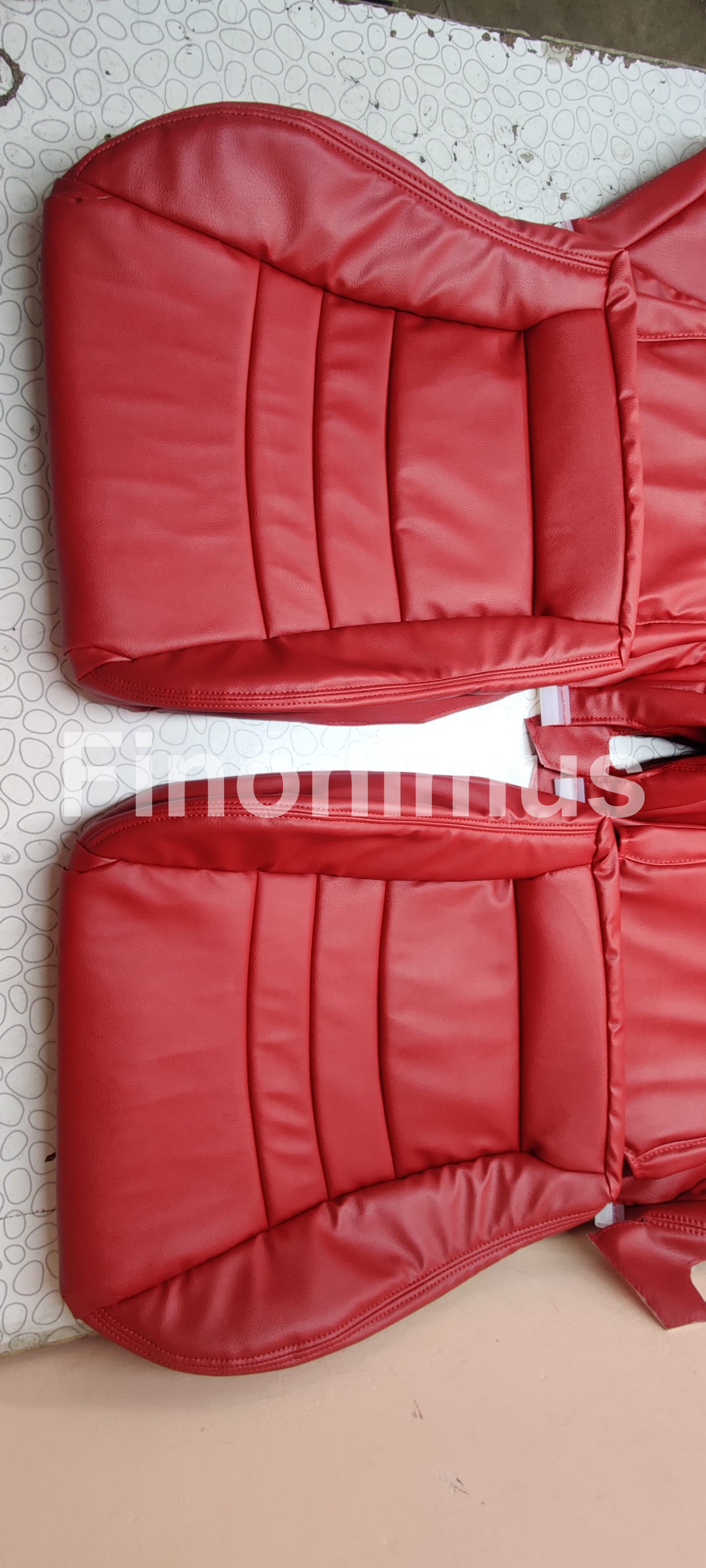 Best fit for Honda S2000 - Synthetic Leather OEM replacement Seat Cover (Year 2000- 2005) Red