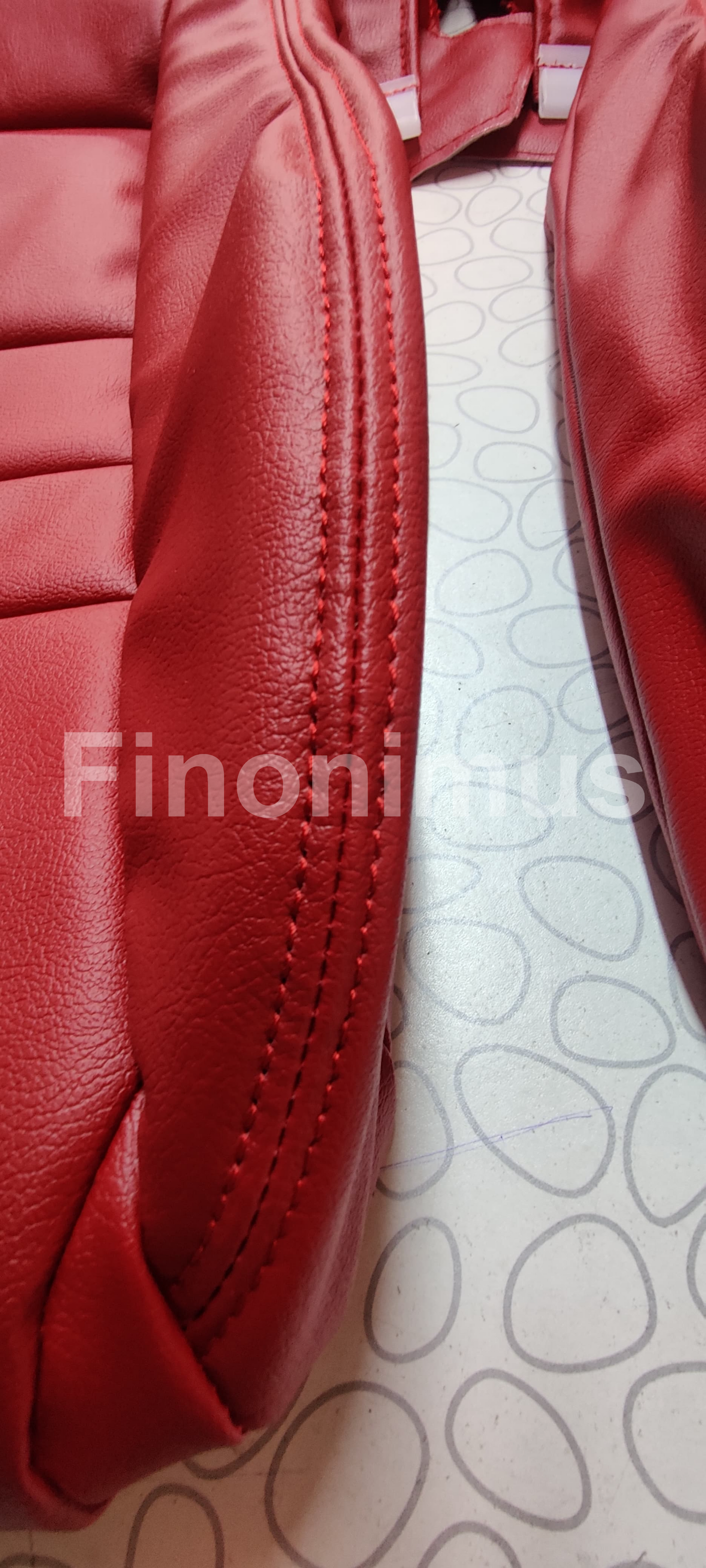 Best fit for Honda S2000 - Synthetic Leather OEM replacement Seat Cover (Year 2000- 2005) Red