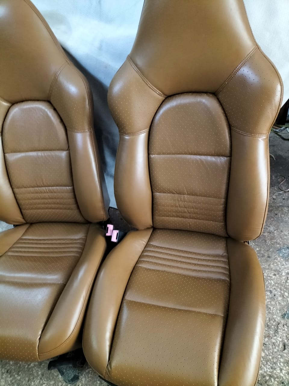 Best fit for Porsche 986 Boxster Sports - Synthetic Leather replacement Seat Cover (Year 1997 to 2004)