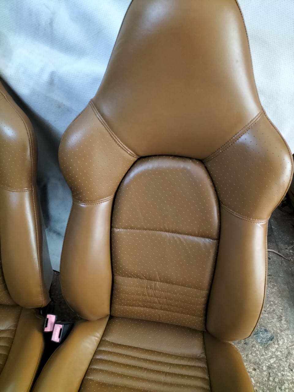Best fit for Porsche 986 Boxster Sports - Synthetic Leather replacement Seat Cover (Year 1997 to 2004)