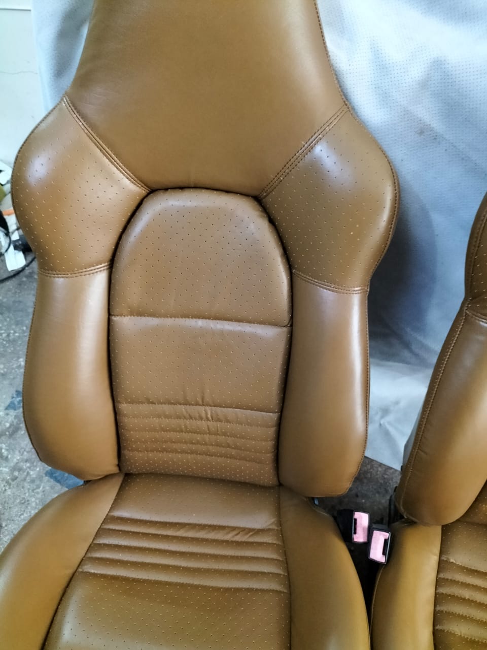Best fit for Porsche 986 Boxster Sports - Synthetic Leather replacement Seat Cover (Year 1997 to 2004)
