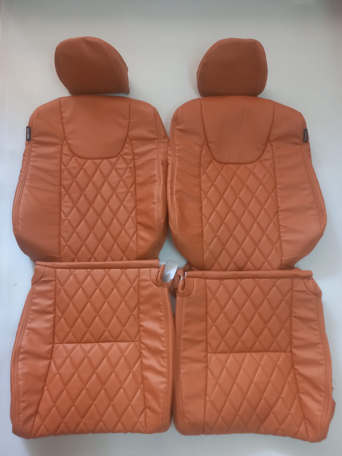 Lexus RX350 RX450h (Year: 2010 to 2015) Synthetic - Seat Covers - Front & Back (Full set) Burnt Orange