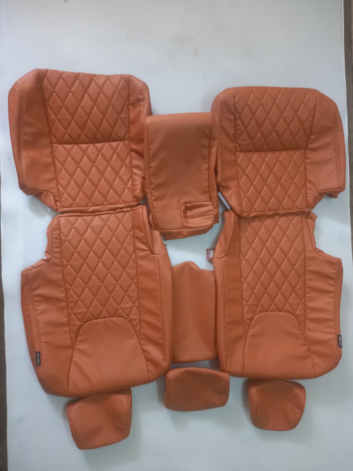 Lexus RX350 RX450h (Year: 2010 to 2015) Synthetic - Seat Covers - Front & Back (Full set) Burnt Orange
