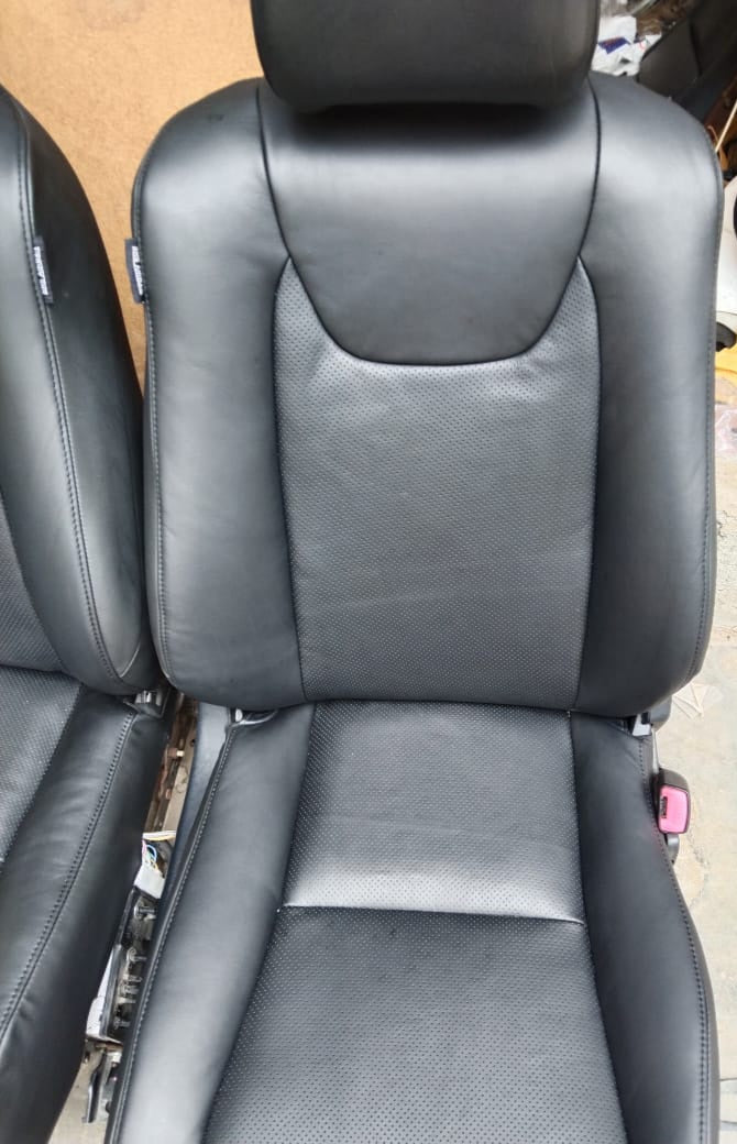 Lexus RX350 RX450h (Year: 2010 to 2015) Synthetic leather - Seat Covers Black
