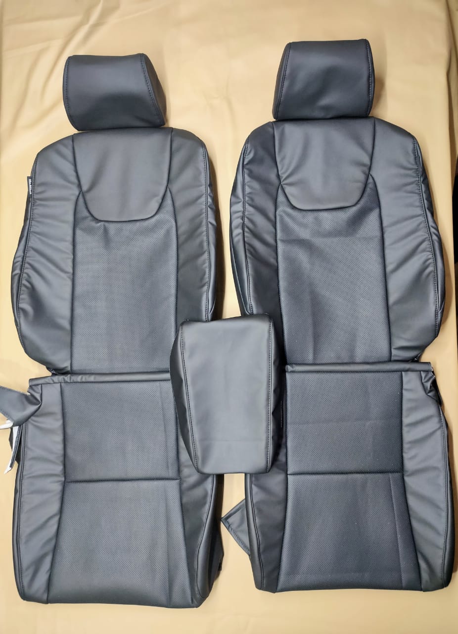 Lexus RX350 RX450h (Year: 2010 to 2015) Synthetic leather - Seat Covers Black