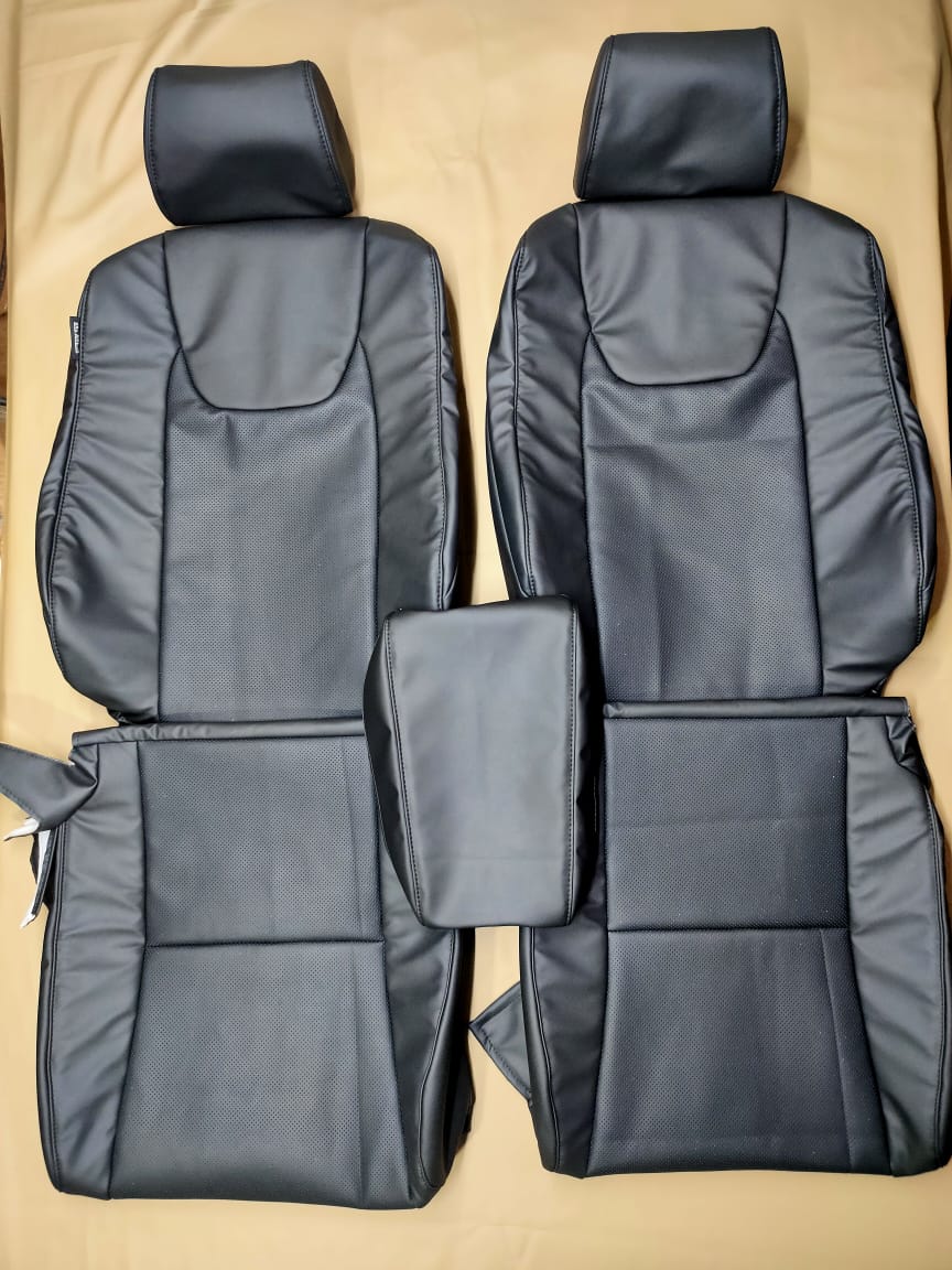Lexus RX350 RX450h (Year: 2010 to 2015) Synthetic leather - Seat Covers Black