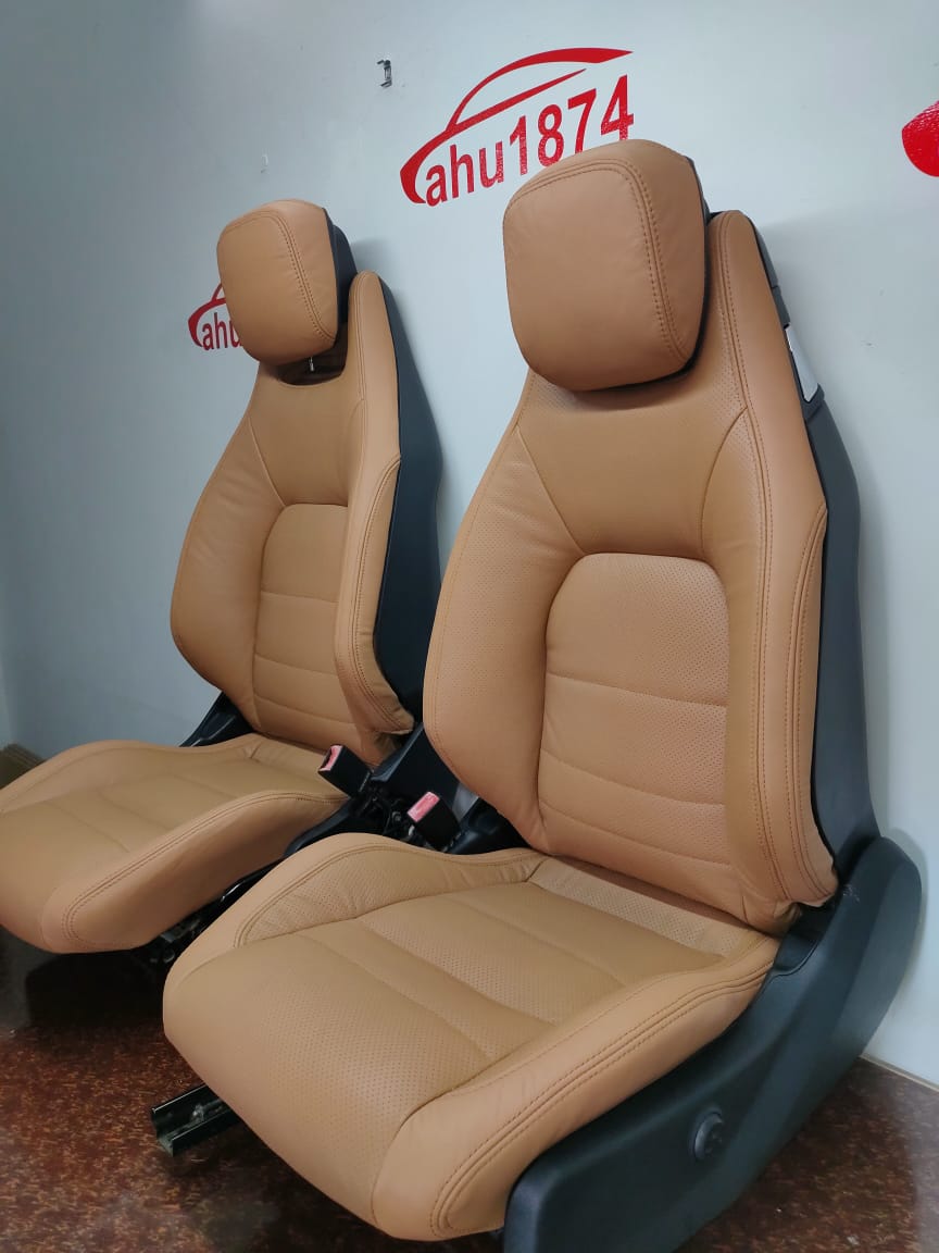 Mercedes Benz E Class (Year 2009 - 2016) Synthetic Leather - Cognac