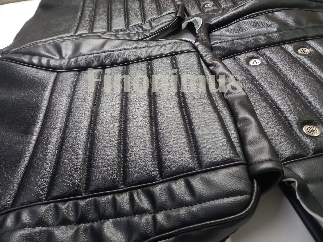 Datsun 240Z or 260Z or 280Z - (Year 1970 to 1978) - Synthetic Leather - Seat Covers - Bubble Texture Like Original