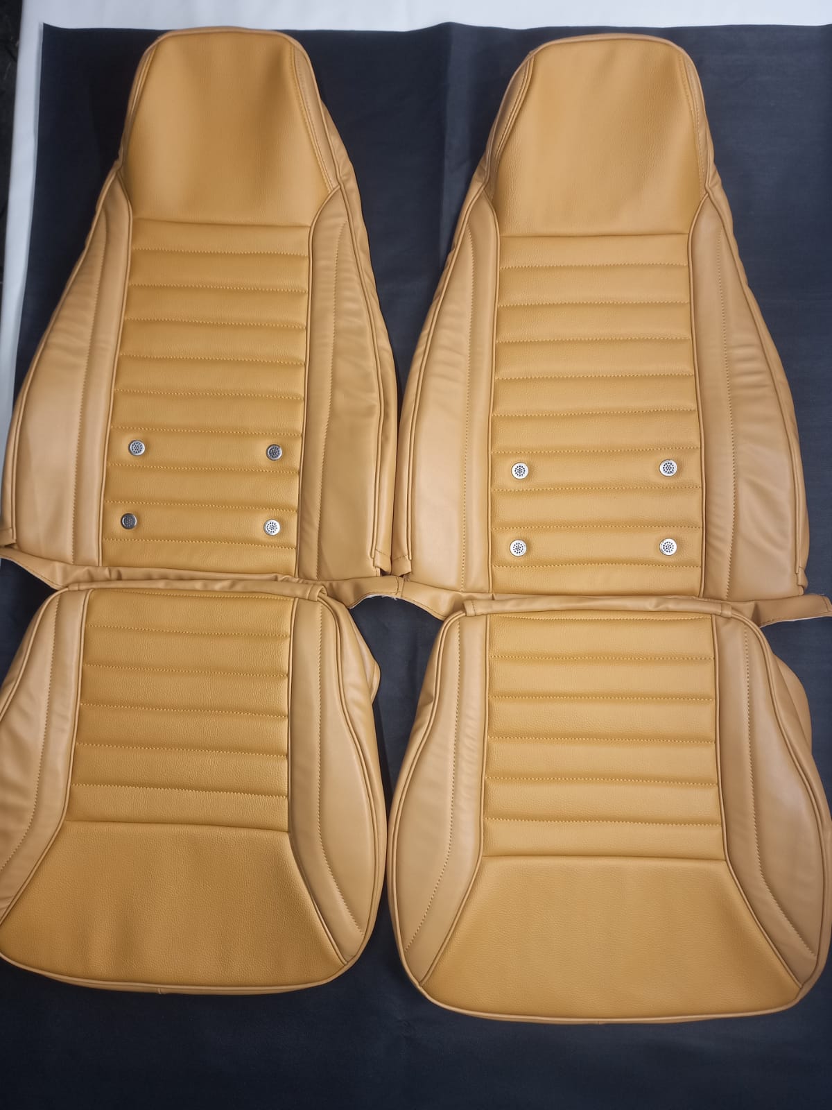 Datsun 240Z or 260Z or 280Z - (Year 1970 to 1978) - Synthetic Leather - Seat Covers - Savannah Beige