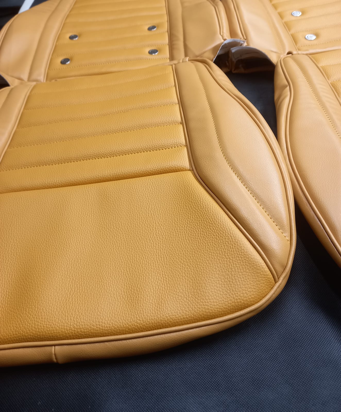 Datsun 240Z or 260Z or 280Z - (Year 1970 to 1978) - Synthetic Leather - Seat Covers - Savannah Beige