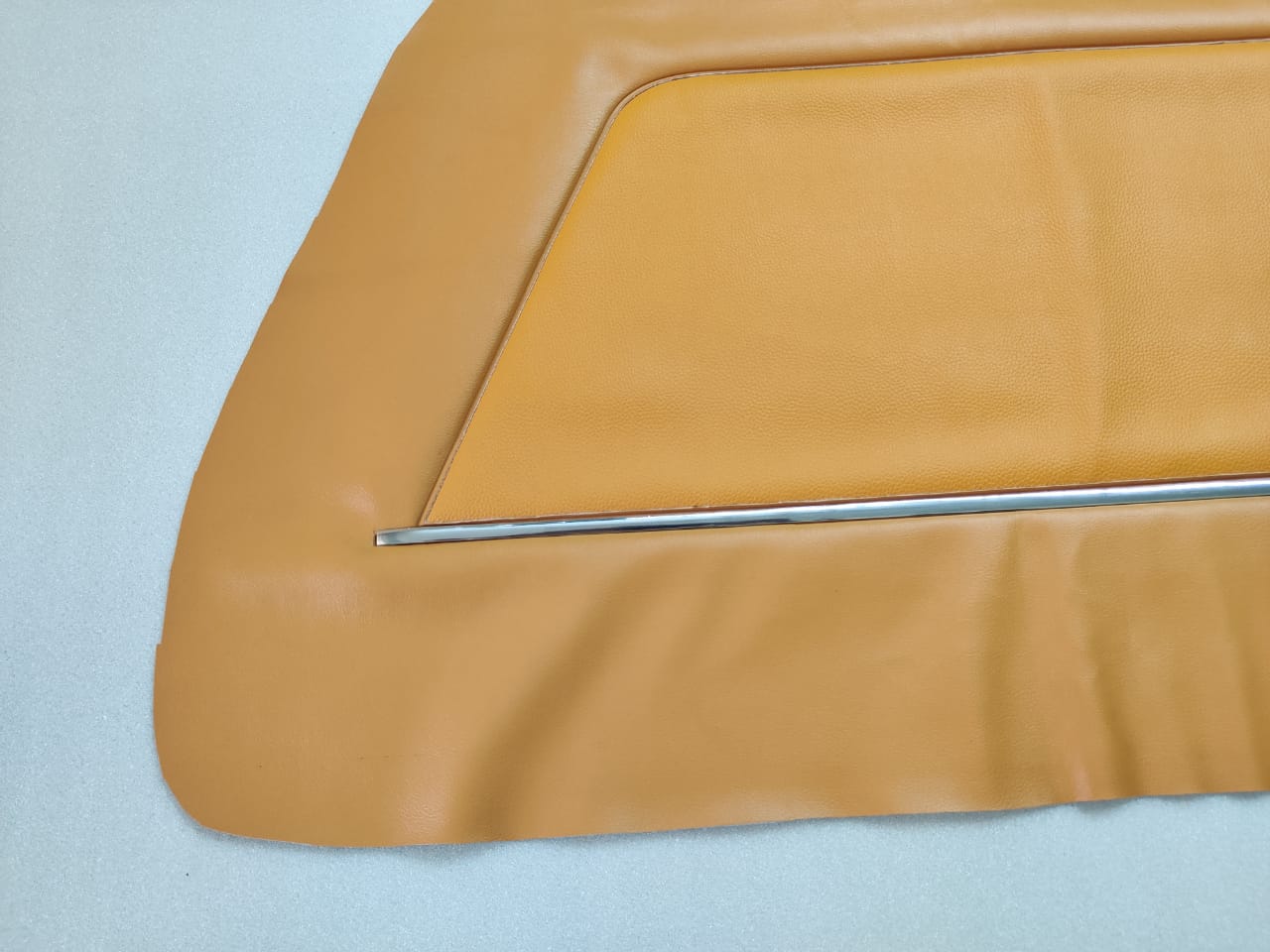 Datsun 240Z (Year 1970 to 1973) Door Panel Cover- Synthetic Leather Butterscotch