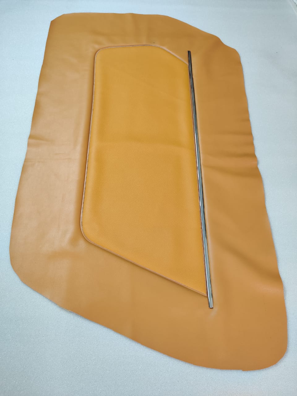 Datsun 240Z (Year 1970 to 1973) Door Panel Cover- Synthetic Leather Butterscotch