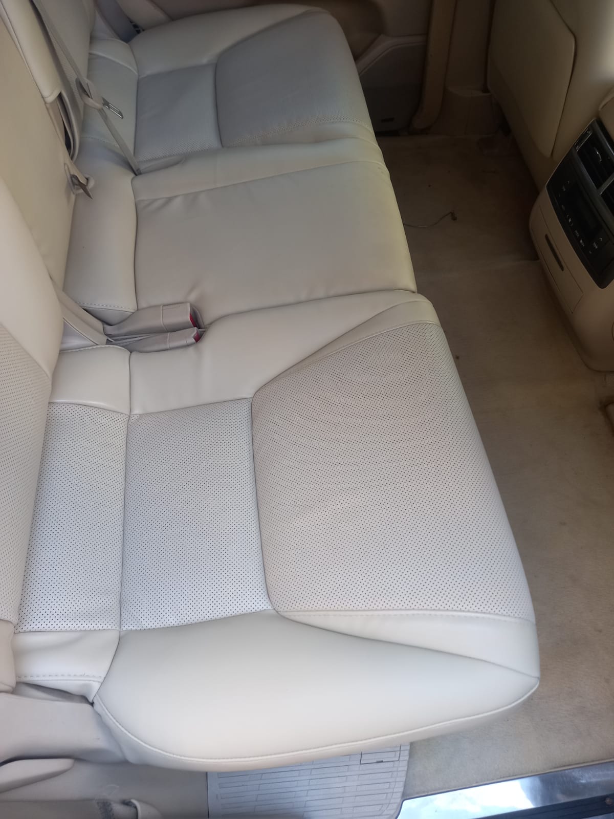Lexus LX570 Land Cruiser (Year: 2008-2015) Genuine Leather seat cover (Front & Rear Seat covers, full set 3 lines)