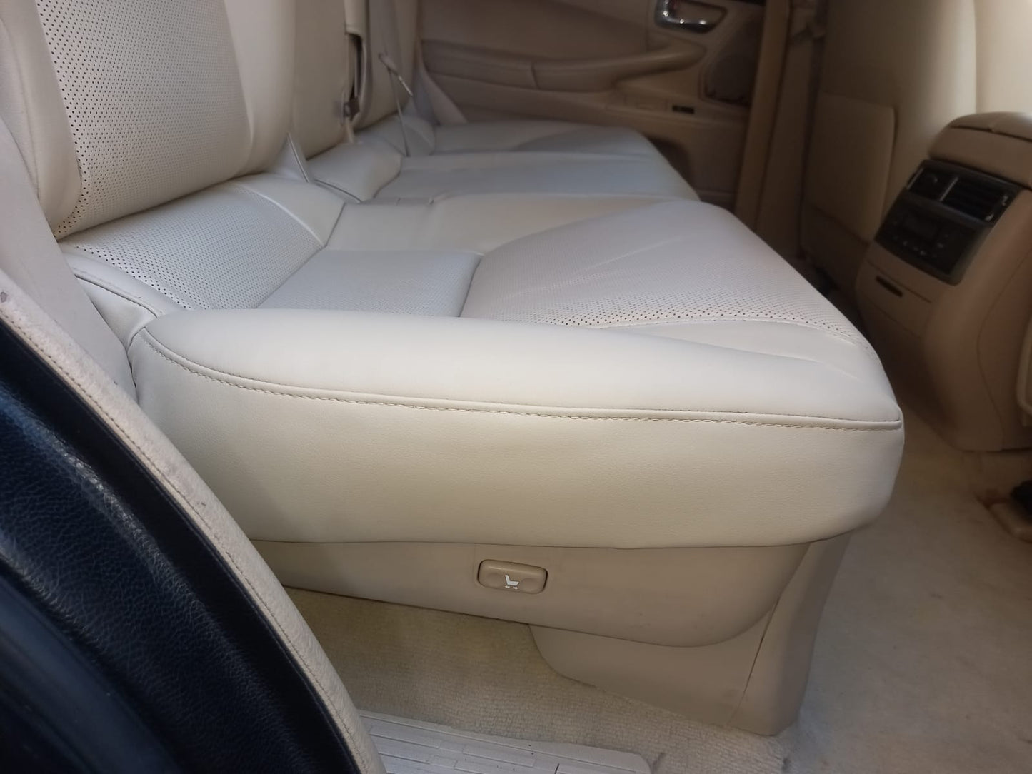 Lexus LX570 Land Cruiser (Year: 2008-2015) Genuine Leather seat cover (Front & Rear Seat covers, full set 3 lines)