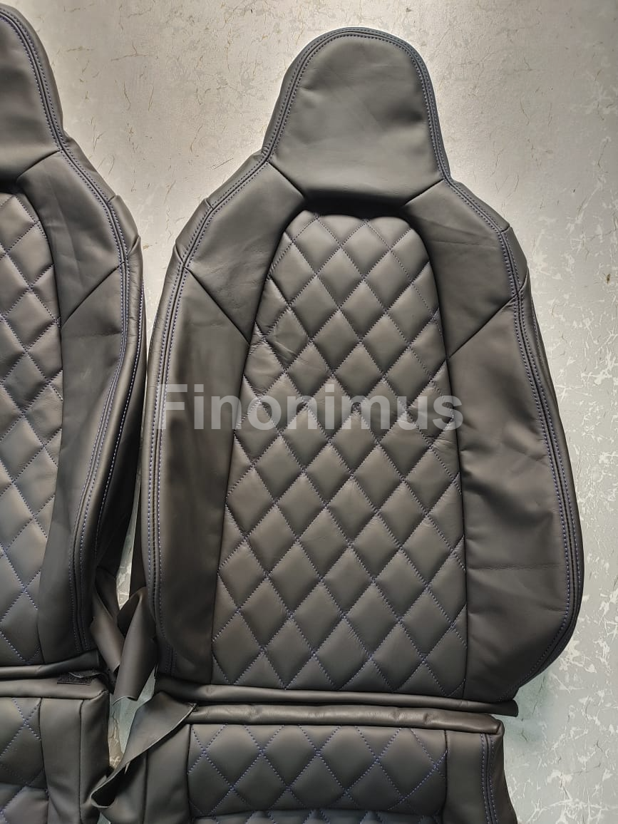 For Mazda MX-5 MIATA (Year: 2016 - 2022) Front Replacement Covers - Diamond Stitching