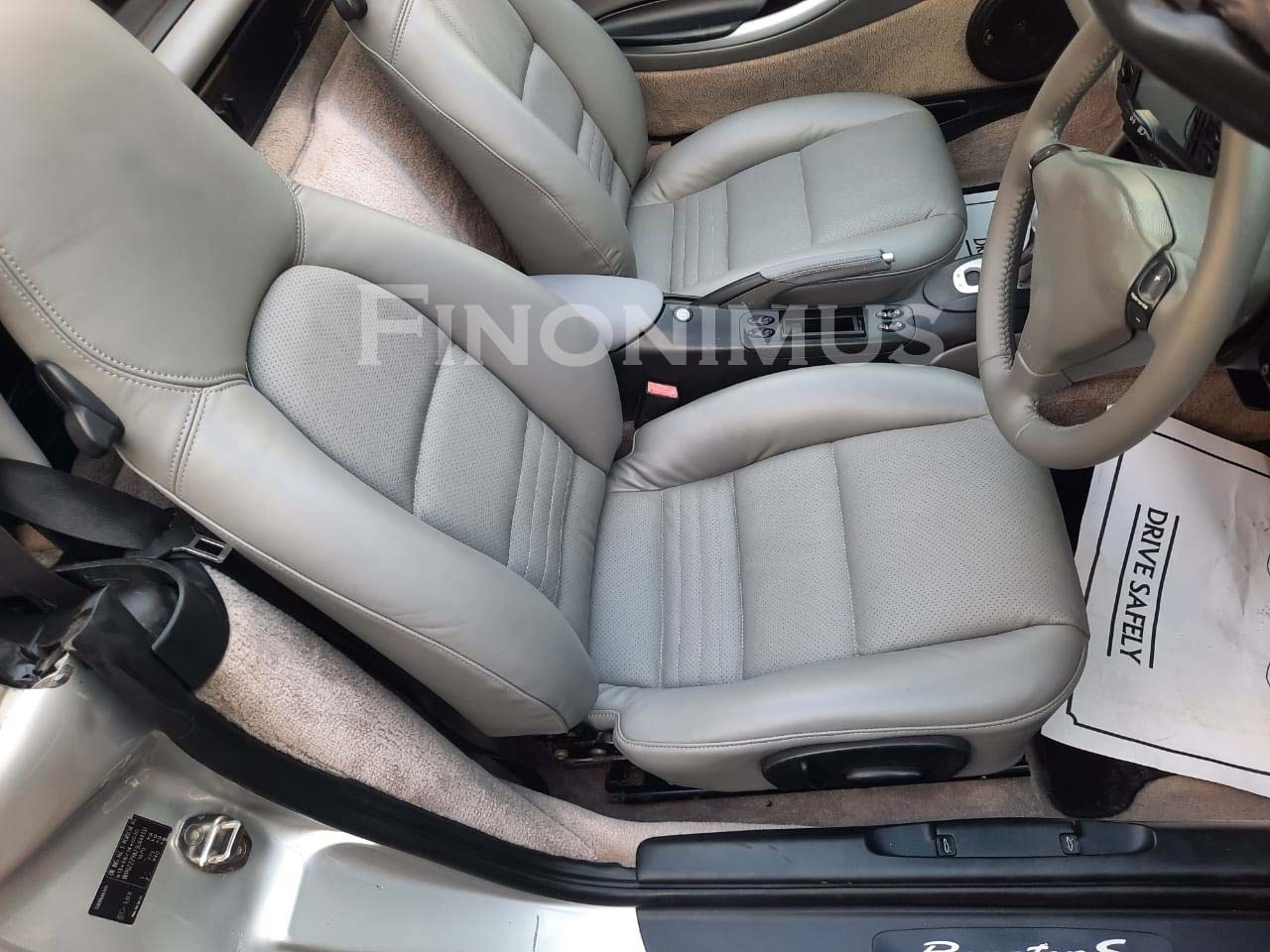 Best fit for Porsche 986 Boxster Real Leather Standard Seat Cover (Year 1997 to 2004)