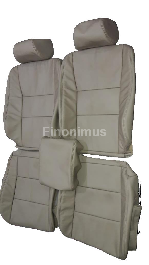 Fit for Toyota Land Cruiser - Replacement Seat Cover (Year 1998 to 2007) 1st and 2nd Row - Genuine Leather