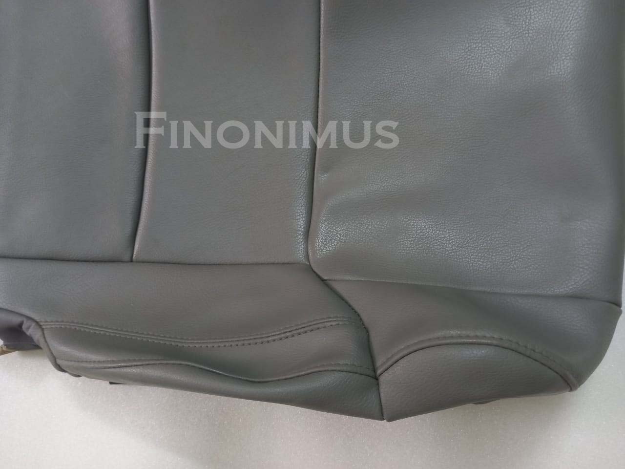 Toyota Tundra Synthetic Leather Seat Cover Dark Gray (Year 2014 to 2021)