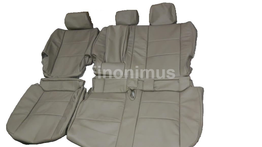 Fit for Toyota Land Cruiser - Replacement Seat Cover (Year 1998 to 2007) 1st and 2nd Row - Genuine Leather