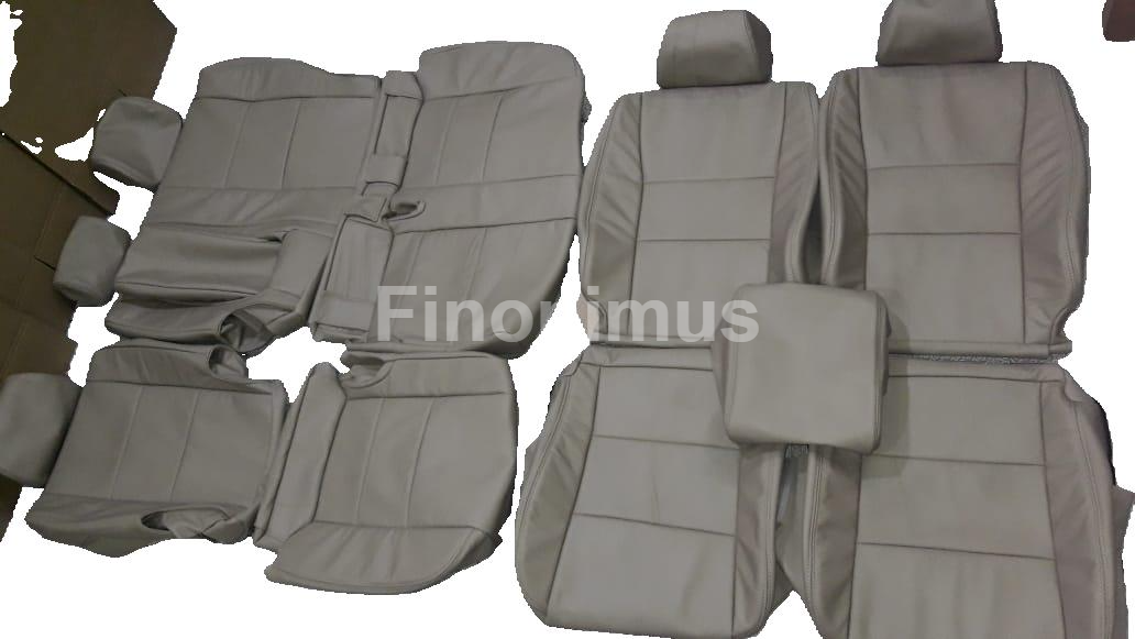 Fit for Toyota Land Cruiser - Replacement Seat Cover (Year 1998 to 2007) 1st and 2nd Row - Genuine Leather