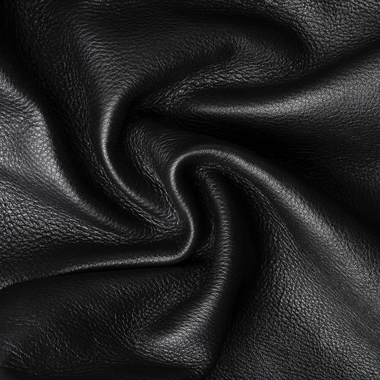 Dark Grey Leather Hide - Around 7ft x 8.5ft roughly.