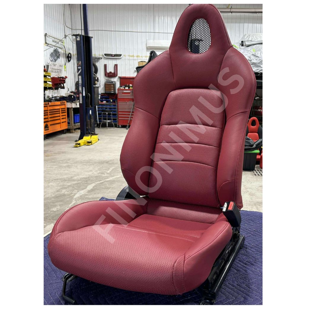 Honda S2000 - Housse de siège de rechange OEM en cuir synthétique (années 2000-2005) noir