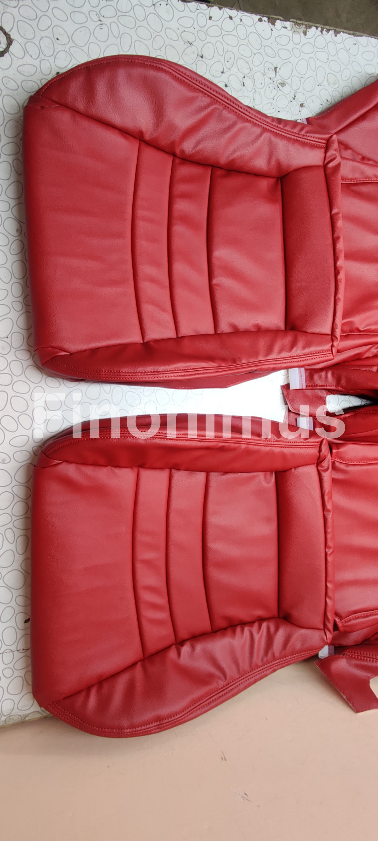 Honda S2000 - Synthetic Leather OEM replacement Seat Cover (Year 2000- 2005) Red