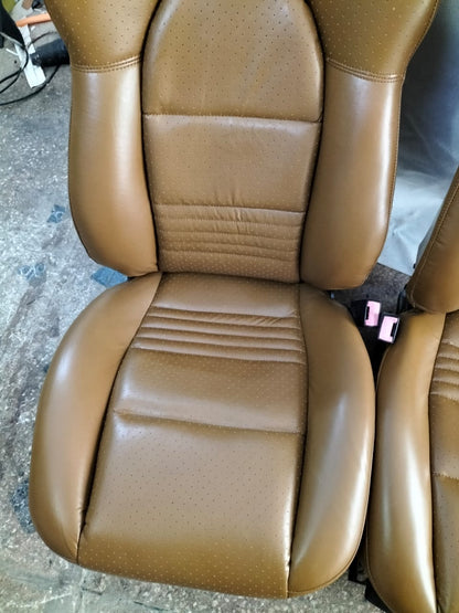 Porsche 986 Boxster Sports - Synthetic Leather replacement Seat Cover (Year 1997 to 2004)