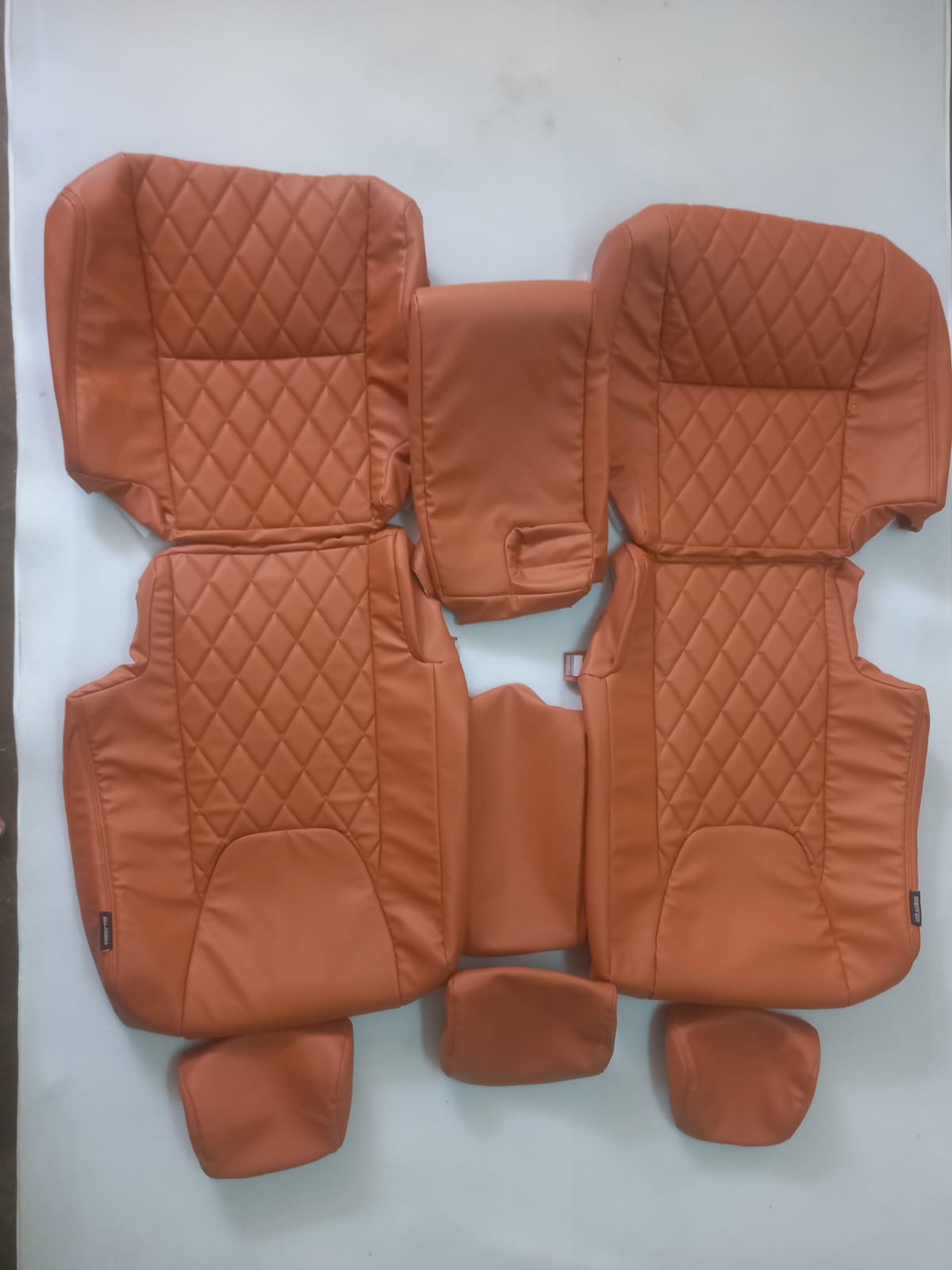 Lexus RX350 RX450h (Year: 2010 to 2015) Synthetic - Seat Covers - Front & Back (Full set) Burnt Orange