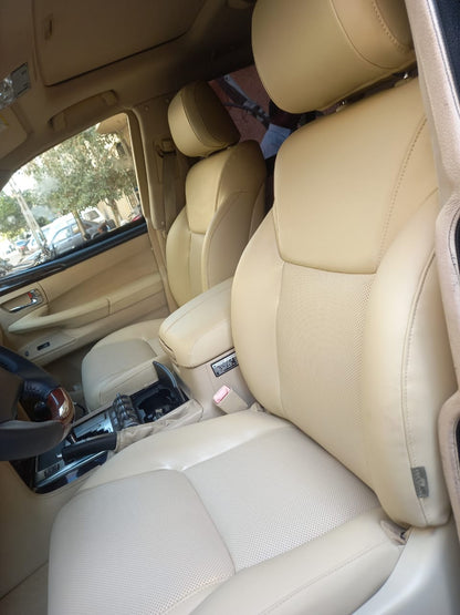 Lexus LX570 Land Cruiser (Year: 2008-2015) Synthetic leather Seat cover (Front & Rear Seat covers, full set 3 lines)