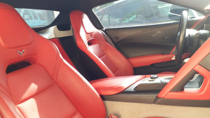 Housse de siège de remplacement en cuir synthétique Corvette C7 2014-2019 Grand Touring (GT)