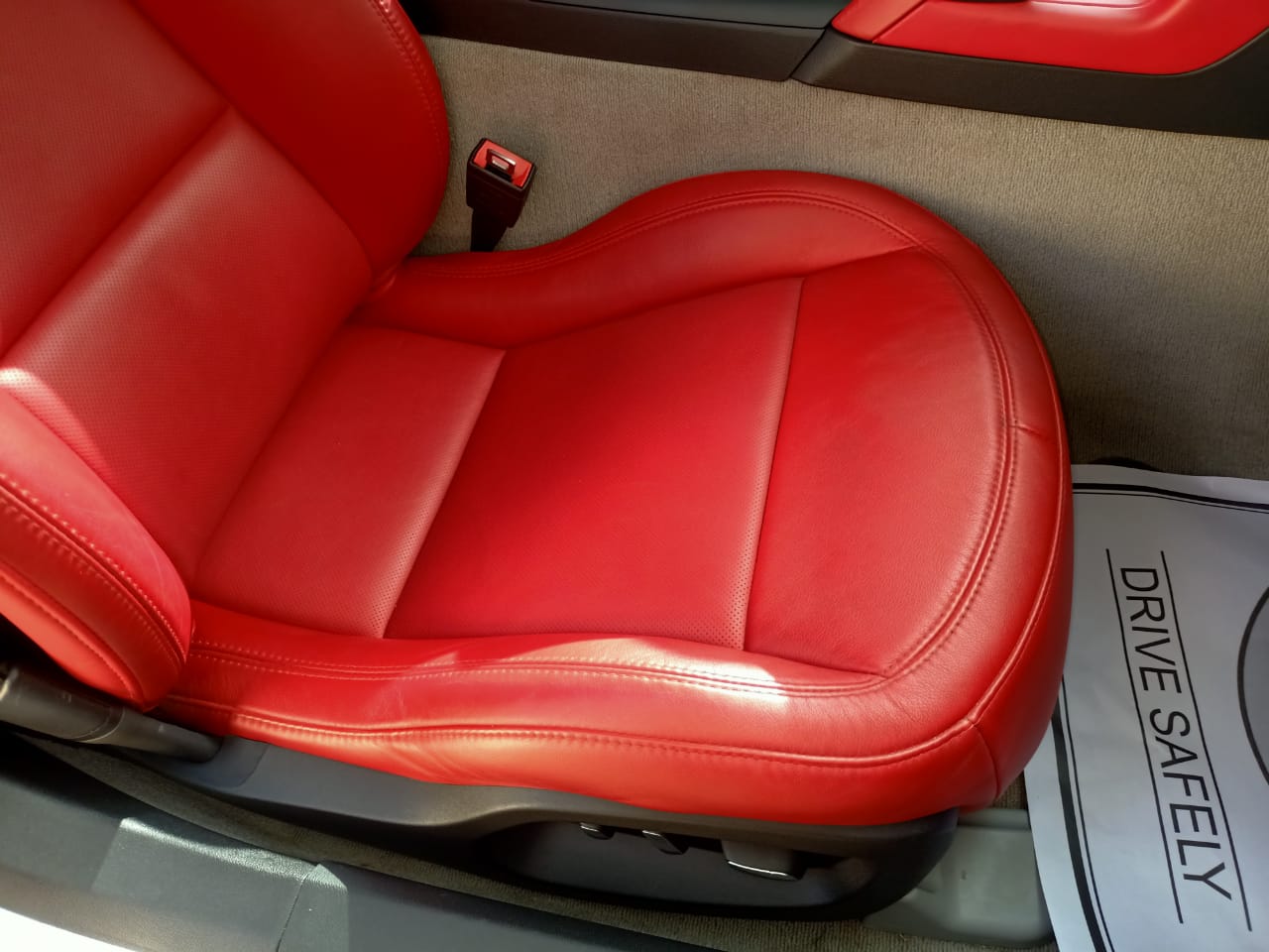 Housse de siège de remplacement en cuir synthétique Corvette C7 2014-2019 Grand Touring (GT)