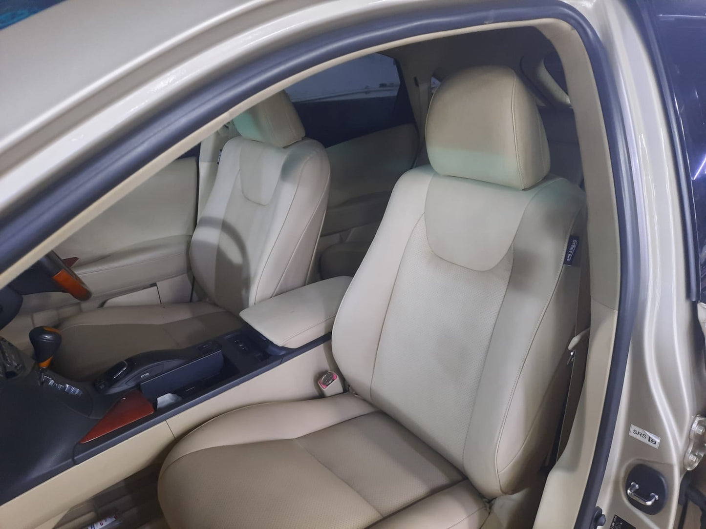 Lexus RX350 RX450h (Year: 2010 to 2015) Genuine Leather - Front 2 Seat Covers with Headrest & Center console