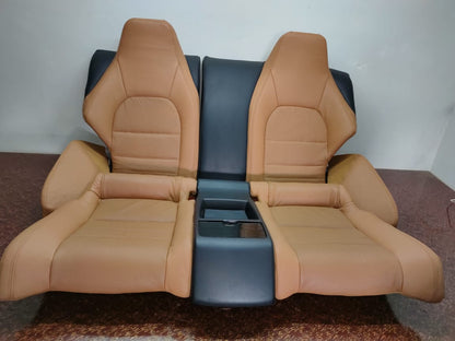 Mercedes Benz E Class (Year 2009 - 2016) Synthetic Leather - Cognac