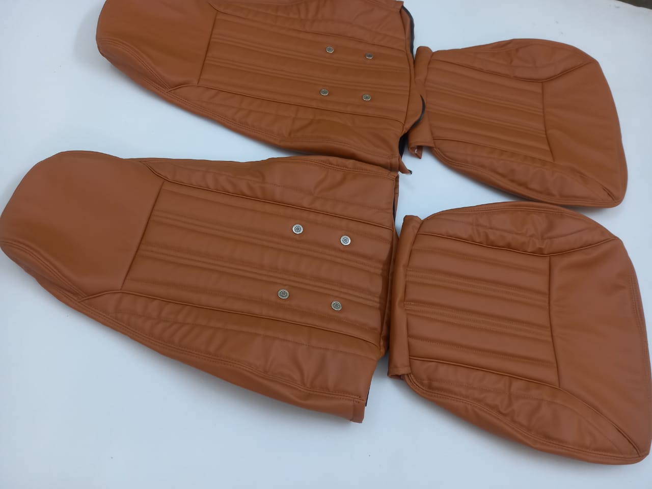 Datsun 240Z or 260Z or 280Z - (Year 1970 to 1978)  - Synthetic Leather - Seat Covers Orange