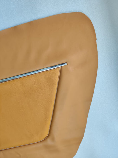 Datsun 240Z (Year 1970 to 1973) Door Panel Cover- Synthetic Leather Butterscotch