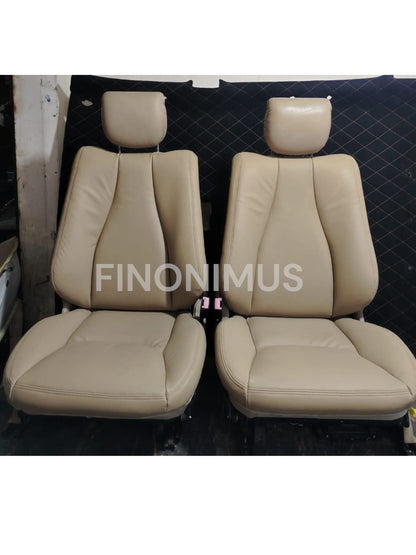 Mercedes Benz Classe E (Année 2009 - 2016) Cuir Synthétique - Rouge/Noir