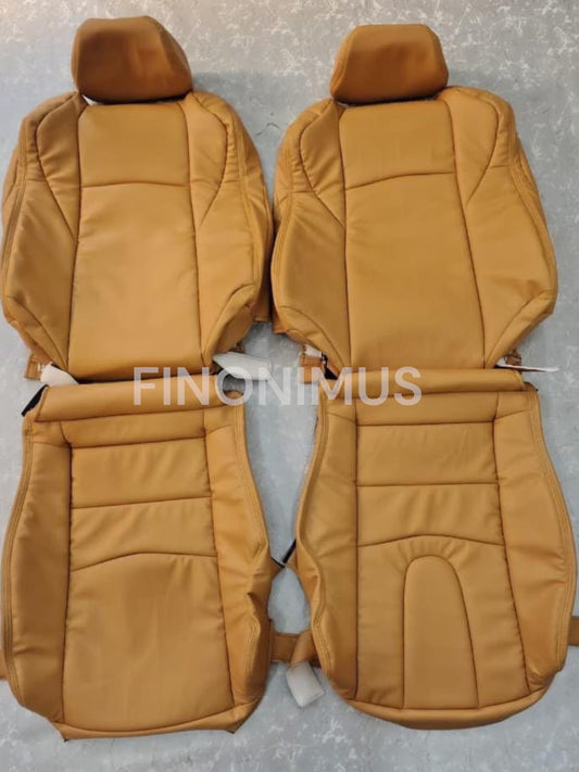 Best fit for Nissan 350Z (Year: 2003 - 2008) Replacement Seat Cover -  Color: Cognac