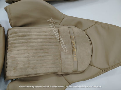 C5 Corvette Sports custom replacement seat cover SUEDE INSERTS (Year 1997 to 2004)