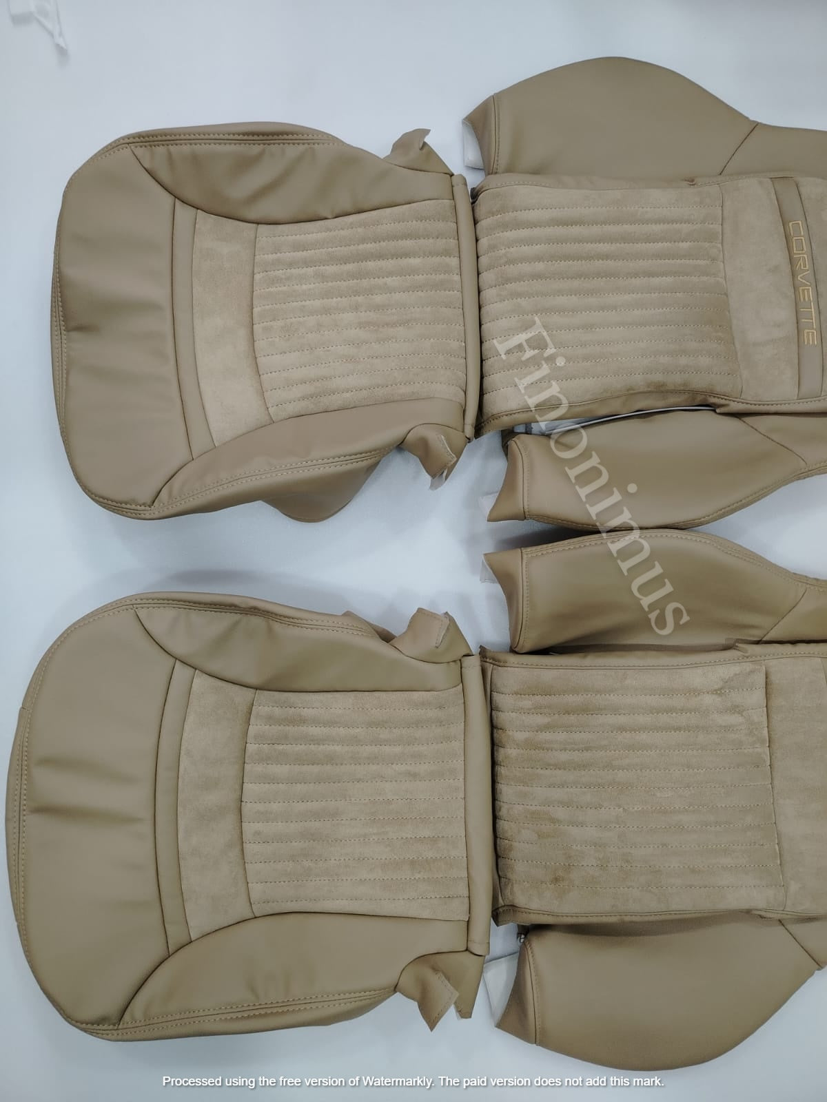 C5 Corvette Sports custom replacement seat cover SUEDE INSERTS (Year 1997 to 2004)