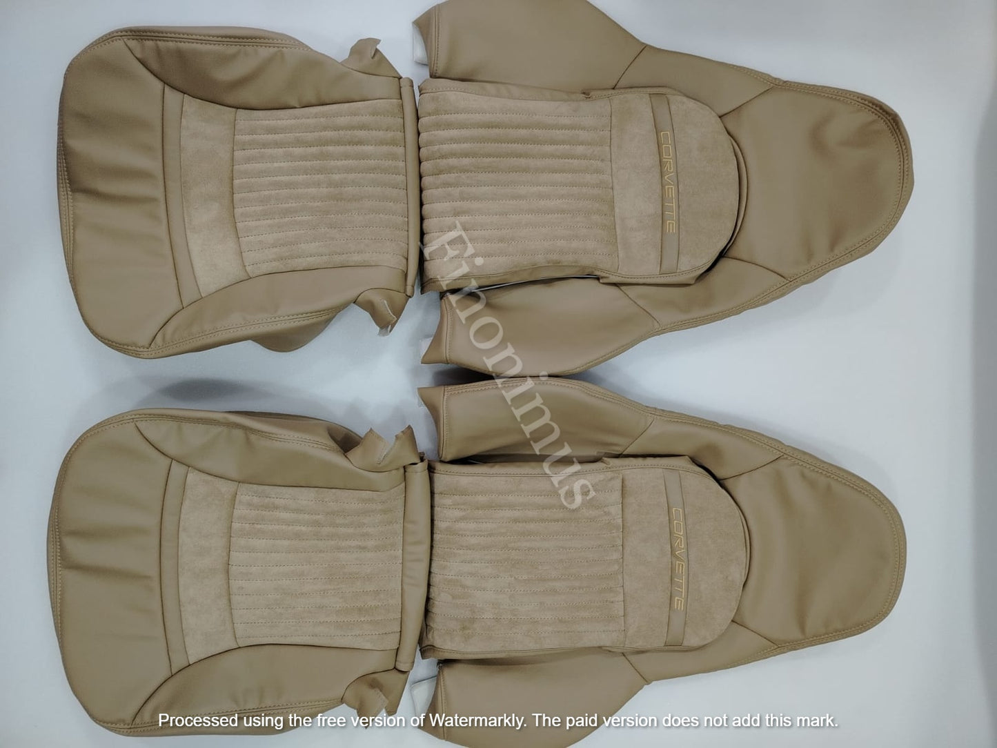 C5 Corvette Sports custom replacement seat cover SUEDE INSERTS (Year 1997 to 2004)