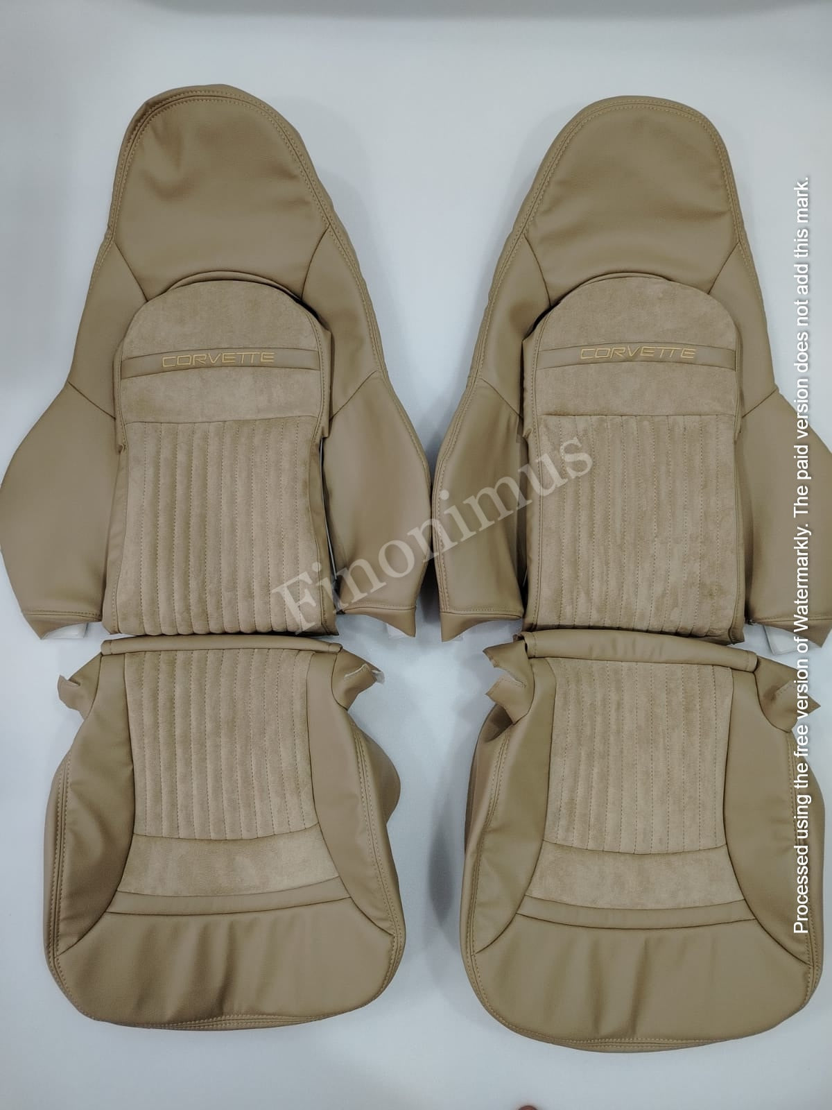 C5 Corvette Sports custom replacement seat cover SUEDE INSERTS (Year 1997 to 2004)