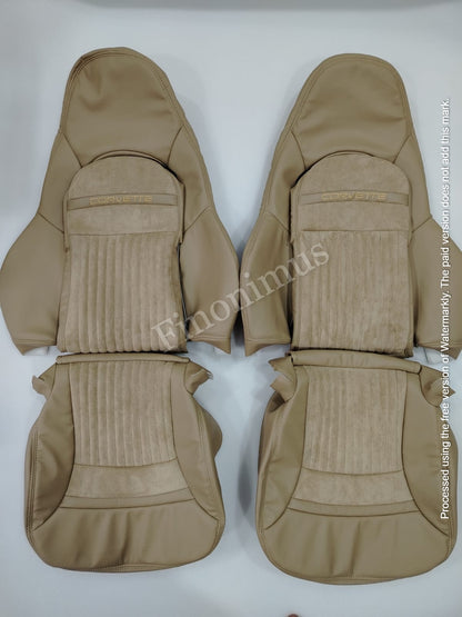 C5 Corvette Sports custom replacement seat cover SUEDE INSERTS (Year 1997 to 2004)