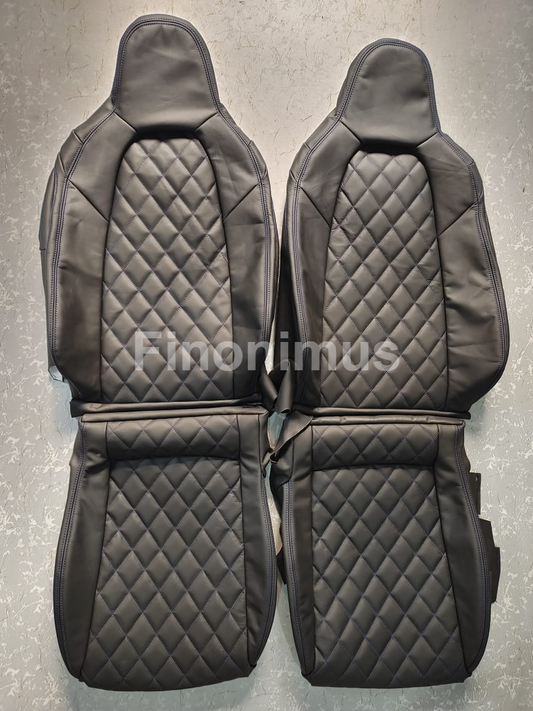 For Mazda MX-5 MIATA (Year: 2016 - 2022) Front Replacement Covers - Diamond Stitching