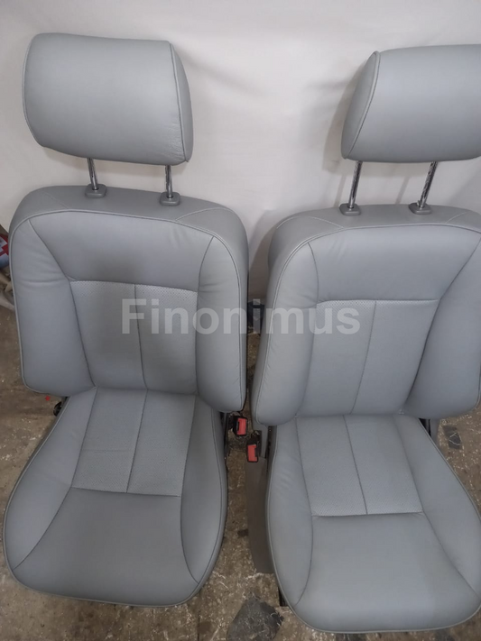 Mercedes Benz W210 (Year: 1996 to 2002) E320, E420, E430 Synthetic Leather - Full Set (Front & Rear Covers)